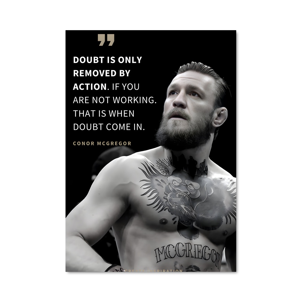 Poster Conor the Champion – affiche MMA